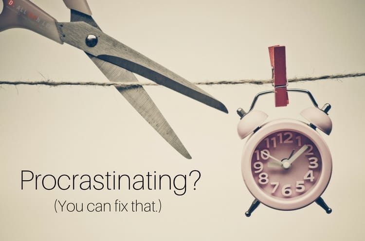 Procrastination Fix: 7 Ways to Get Started | DAllisonLee.com